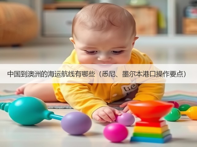 中国到澳洲的海运航线有哪些(悉尼、墨尔本港口操作要点)(图2) 中国到澳洲的海运航线有哪些(悉尼、墨尔本港口操作要点)(图2)