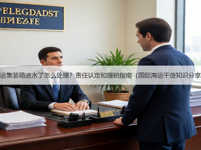 海运集装箱进水了怎么处理?责任认定和理赔指南(国际海运干货知识分享)(图3) 海运集装箱进水了怎么处理?责任认定和理赔指南(国际海运干货知识分享)(图3)