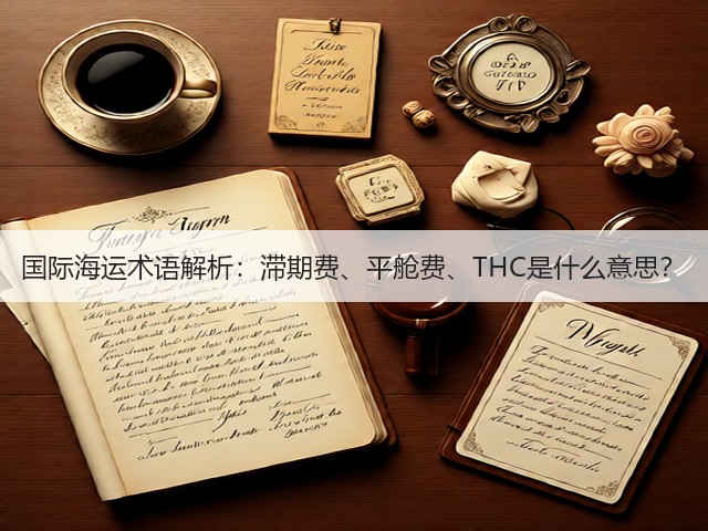 国际海运术语解析：滞期费、平舱费、THC是什么意思？(图3)