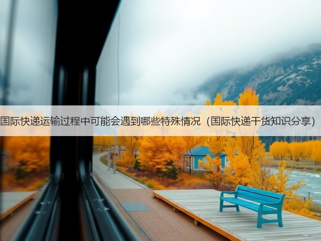 国际快递运输过程中可能会遇到哪些特殊情况（国际快递干货知识分享）(图1)