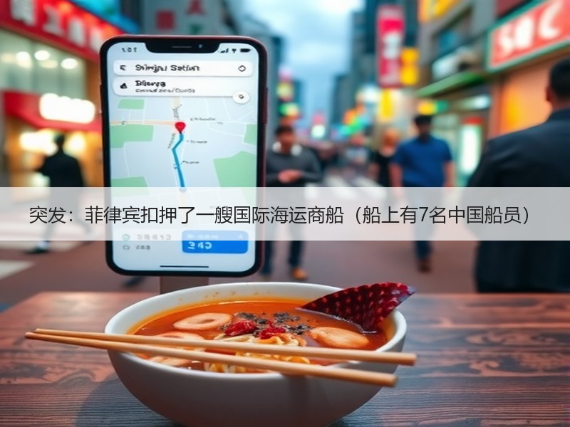 突发:菲律宾扣押了一艘国际海运商船(船上有7名中国船员) 突发:菲律宾扣押了一艘国际海运商船(船上有7名中国船员)