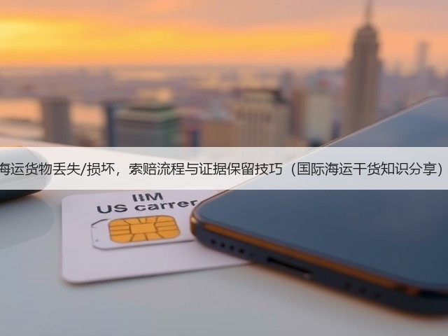 海运货物丢失/损坏，索赔流程与证据保留技巧（国际海运干货知识分享）(图1)