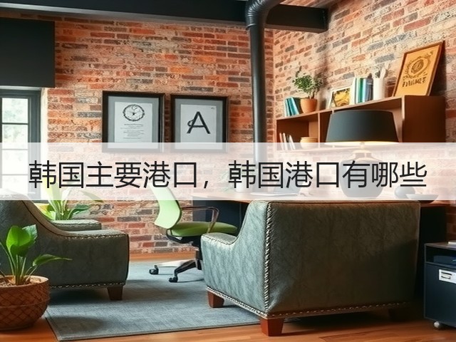 韩国主要港口，韩国港口有哪些(图1)