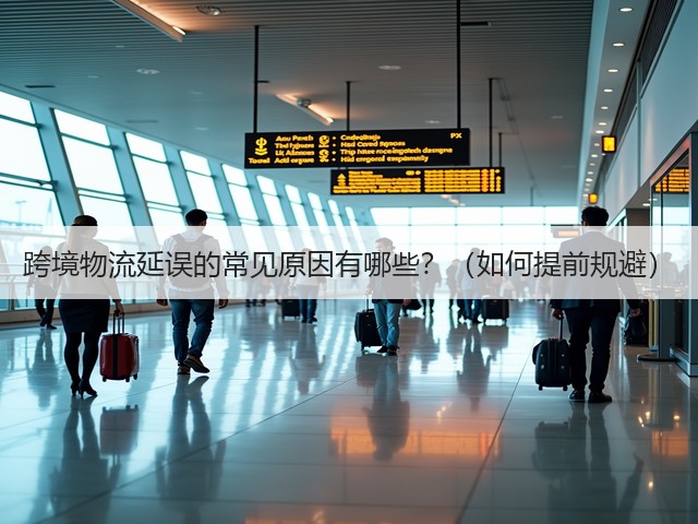 跨境物流延误的常见原因有哪些?(如何提前规避)(图3) 跨境物流延误的常见原因有哪些?(如何提前规避)(图3)
