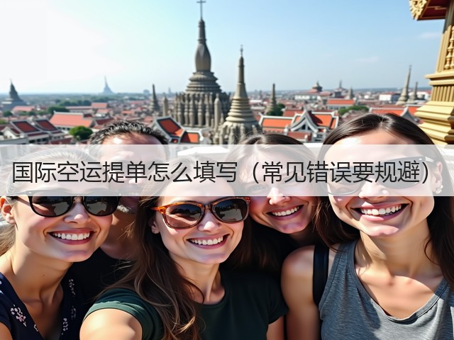 国际空运提单怎么填写（常见错误要规避）(图1)