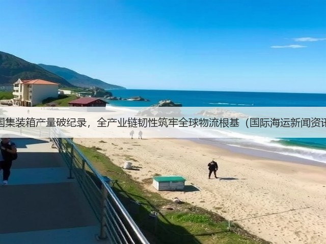 中国集装箱产量破纪录,全产业链韧性筑牢全球物流根基(国际海运新闻资讯)(图1) 中国集装箱产量破纪录,全产业链韧性筑牢全球物流根基(国际海运新闻资讯)(图1)