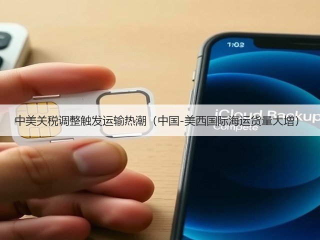 中美关税调整触发运输热潮（中国-美西国际海运货量大增）(图3)