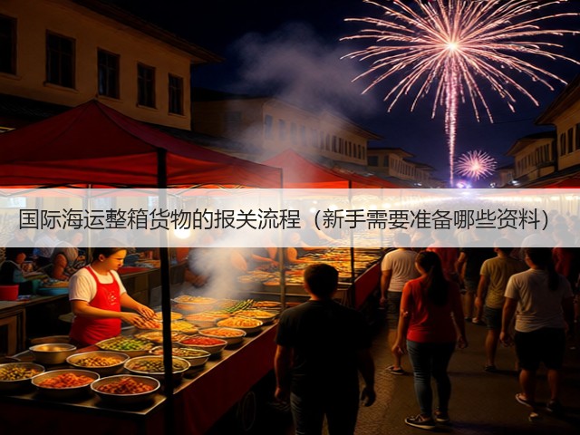 国际海运整箱货物的报关流程（新手需要准备哪些资料）(图3)
