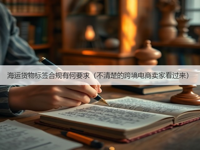 海运货物标签合规有何要求(不清楚的跨境电商卖家看过来)(图3) 海运货物标签合规有何要求(不清楚的跨境电商卖家看过来)(图3)