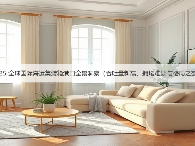 2025 全球国际海运集装箱港口全景洞察(吞吐量新高、拥堵难题与格局之变)(图1) 2025 全球国际海运集装箱港口全景洞察(吞吐量新高、拥堵难题与格局之变)(图1)