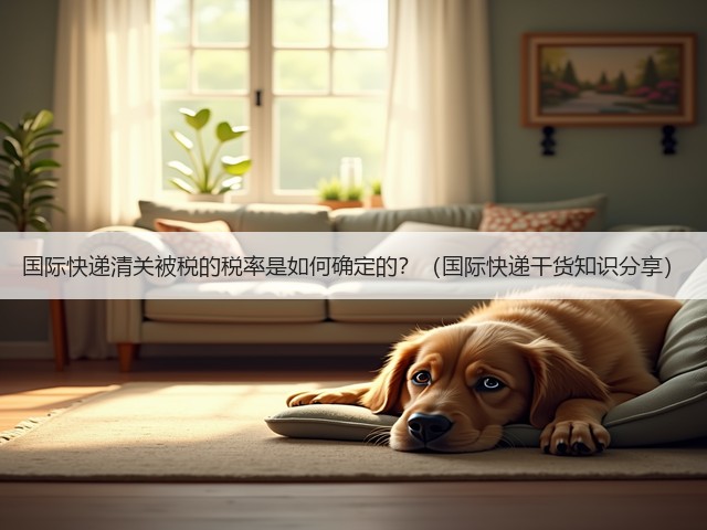 国际快递清关被税的税率是如何确定的？（国际快递干货知识分享）(图2)
