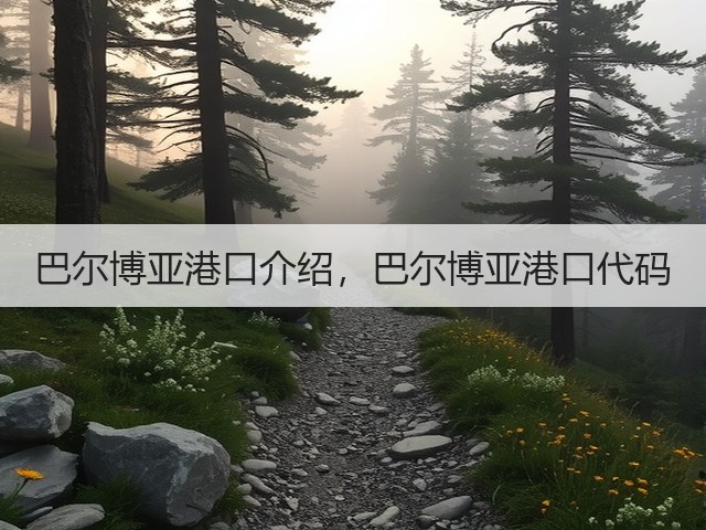巴尔博亚港口介绍，巴尔博亚港口代码(图1)