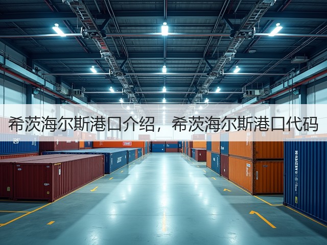 希茨海尔斯港口介绍，希茨海尔斯港口代码(图2)