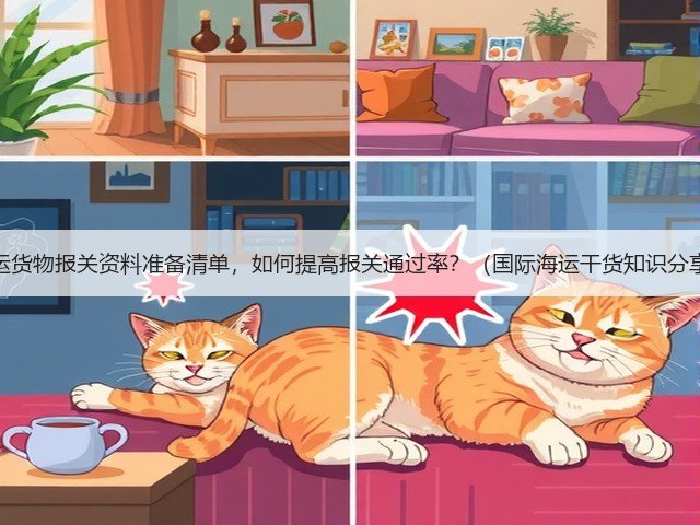 海运货物报关资料准备清单，如何提高报关通过率？（国际海运干货知识分享）(图1)