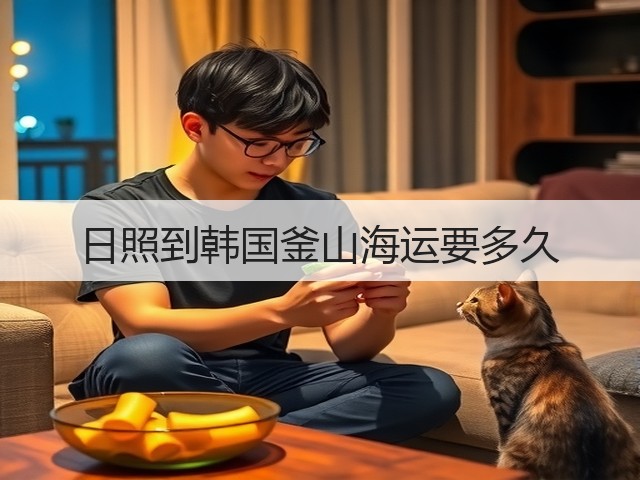 日照到韩国釜山海运要多久(图3) 日照到韩国釜山海运要多久(图3)