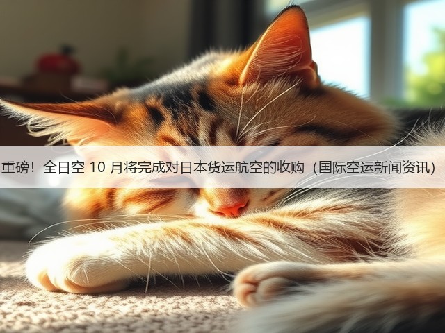 重磅！全日空 10 月将完成对日本货运航空的收购（国际空运新闻资讯）(图3)