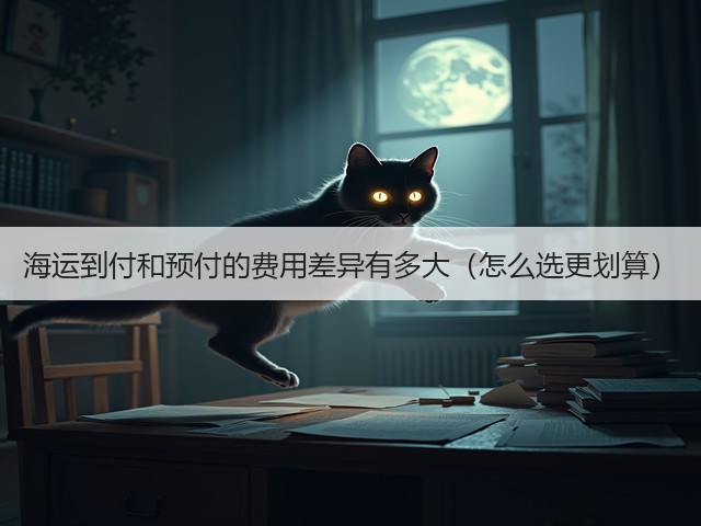 海运到付和预付的费用差异有多大(怎么选更划算)(图3) 海运到付和预付的费用差异有多大(怎么选更划算)(图3)