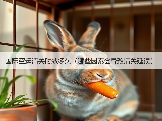 国际空运清关时效多久（哪些因素会导致清关延误）(图3)