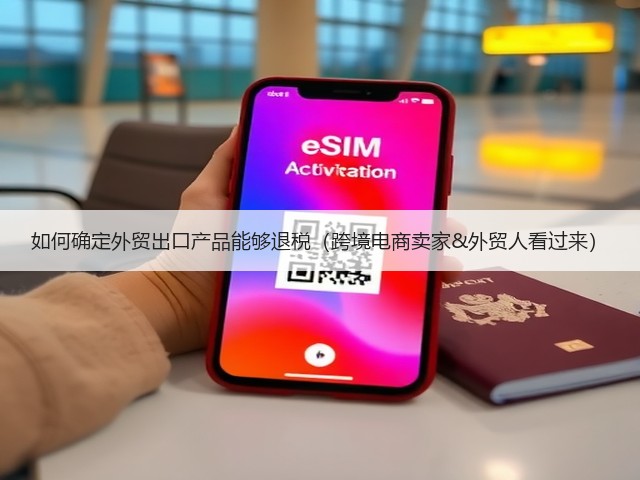 如何确定外贸出口产品能够退税(跨境电商卖家&外贸人看过来)(图1) 如何确定外贸出口产品能够退税(跨境电商卖家&外贸人看过来)(图1)