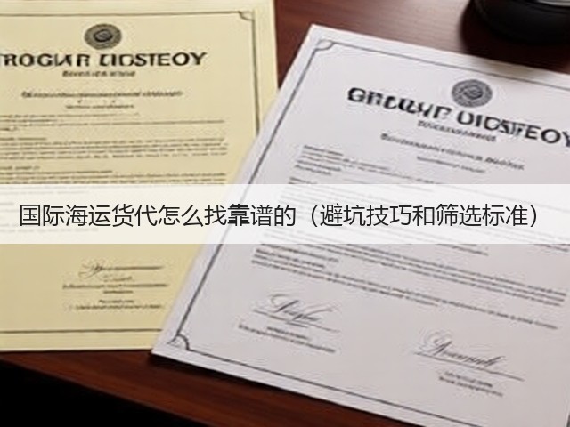 国际海运货代怎么找靠谱的(避坑技巧和筛选标准)(图1) 国际海运货代怎么找靠谱的(避坑技巧和筛选标准)(图1)