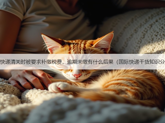 国际快递清关时被要求补缴税费，逾期未缴有什么后果（国际快递干货知识分享）(图3)