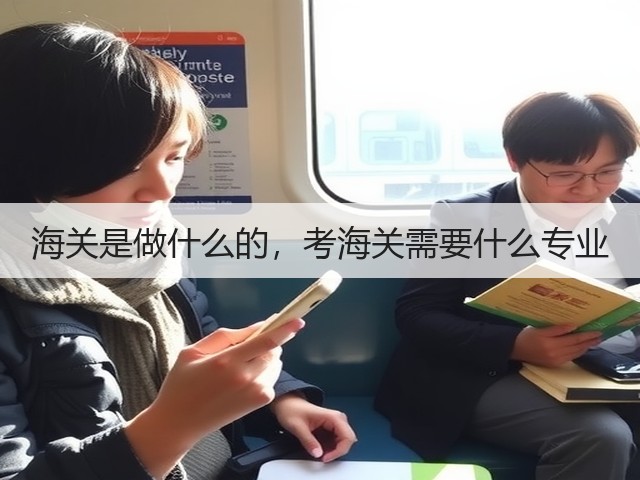 海关是做什么的，考海关需要什么专业(图3)