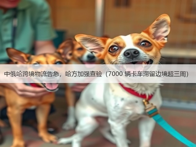中俄哈跨境物流告急，哈方加强查验（7000 辆卡车滞留边境超三周）(图1)