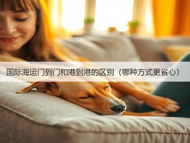 国际海运门到门和港到港的区别（哪种方式更省心）(图3)