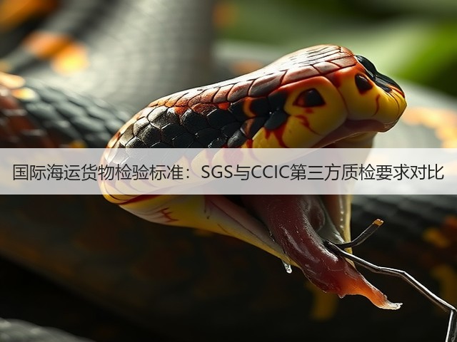 国际海运货物检验标准：SGS与CCIC第三方质检要求对比(图1)
