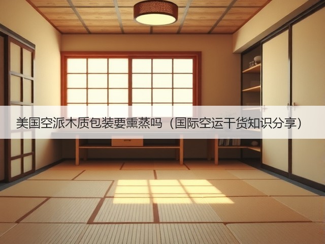 美国空派木质包装要熏蒸吗（国际空运干货知识分享）(图3)