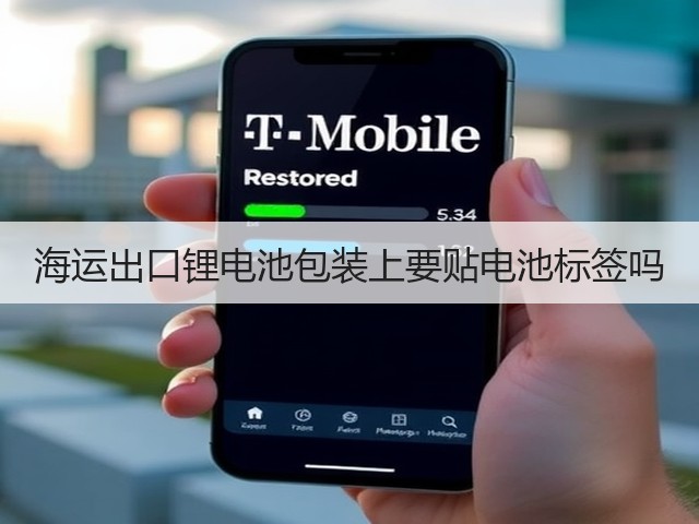 海运出口锂电池包装上要贴电池标签吗(图3)