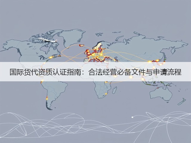 国际货代资质认证指南：合法经营必备文件与申请流程(图1)