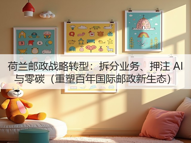 荷兰邮政战略转型:拆分业务、押注 AI 与零碳(重塑百年国际邮政新生态)(图2) 荷兰邮政战略转型:拆分业务、押注 AI 与零碳(重塑百年国际邮政新生态)(图2)
