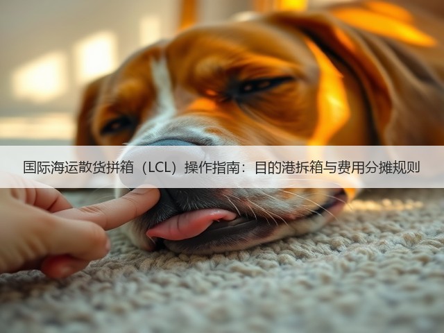 国际海运散货拼箱（LCL）操作指南：目的港拆箱与费用分摊规则(图3)