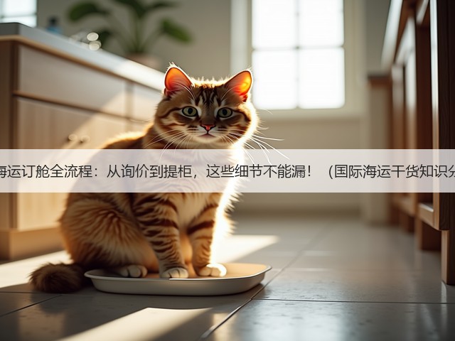 国际海运订舱全流程:从询价到提柜,这些细节不能漏!(国际海运干货知识分享)(图1) 国际海运订舱全流程:从询价到提柜,这些细节不能漏!(国际海运干货知识分享)(图1)