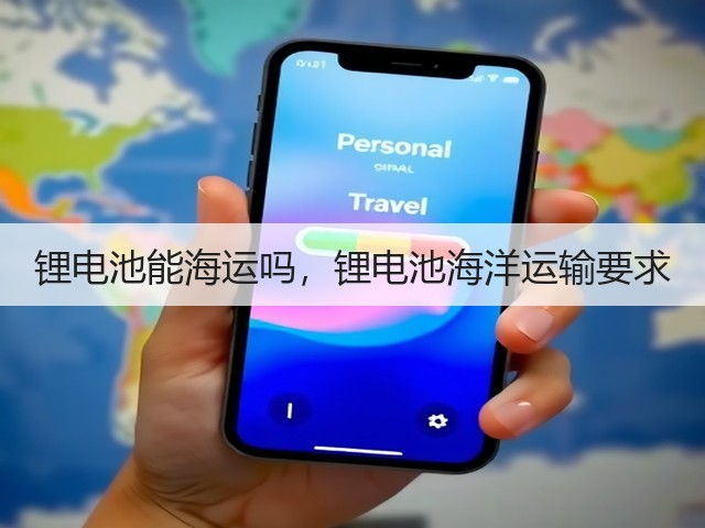 锂电池能海运吗，锂电池海洋运输要求(图3)