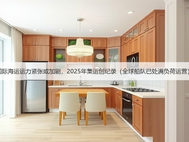 国际海运运力紧张或加剧,2025年集运创纪录(全球船队已处满负荷运营)(图1) 国际海运运力紧张或加剧,2025年集运创纪录(全球船队已处满负荷运营)(图1)